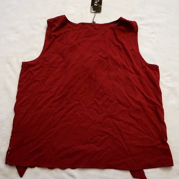 Maroon Shell Top - Picture 5 of 5